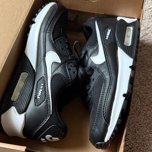 Nike Air Max Black and White Sneakers